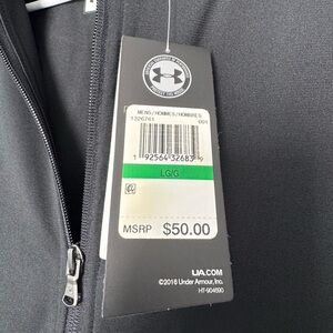 Under Armour Charcoal Full-Zip Jacket